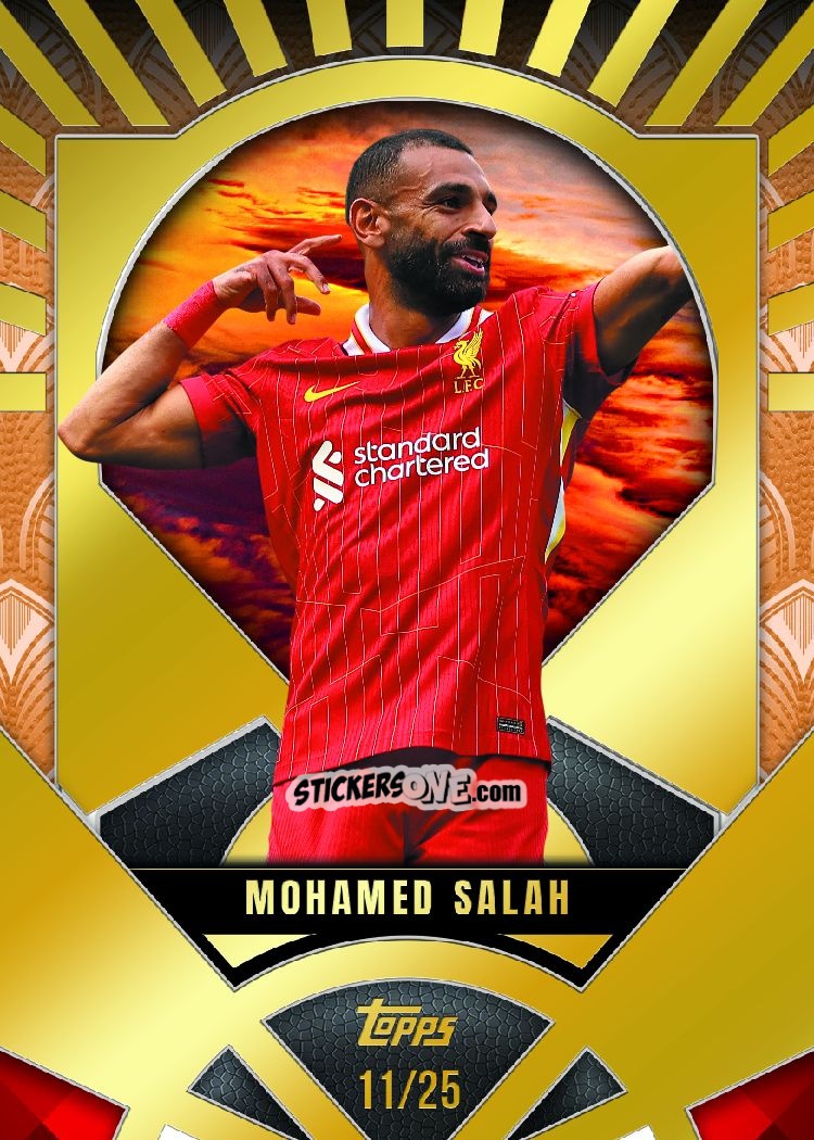 Cromo Mohamed Salah - Palatial Liverpool FC 2024-2025
 n. MM-6 - Topps