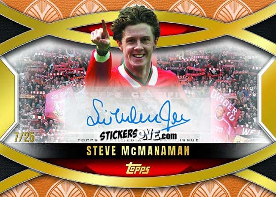 Cromo Steve Mcmanaman - Palatial Liverpool FC 2024-2025
 n. AO-SM - Topps