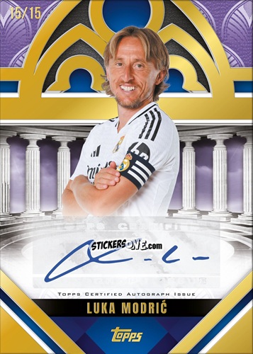 Cromo Luka Modric - Palatial Real Madrid 2024-2025
 n. PA-LM - Topps