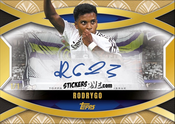 Figurina Rodrygo - Palatial Real Madrid 2024-2025
 n. OA-RD - Topps