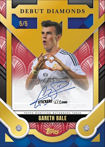 Cromo Gareth Bale - Palatial Real Madrid 2024-2025
 n. DD-GB - Topps