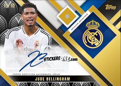 Cromo Jude Bellingham - Palatial Real Madrid 2024-2025
 n. DD-JB - Topps