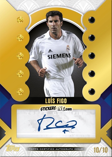 Cromo Luís Figo - Palatial Real Madrid 2024-2025
 n. DC-LF - Topps
