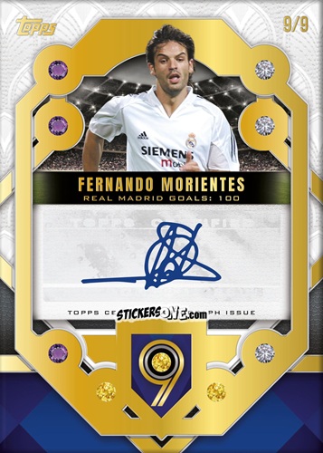 Figurina Fernando Morientes - Palatial Real Madrid 2024-2025
 n. N9-FM - Topps