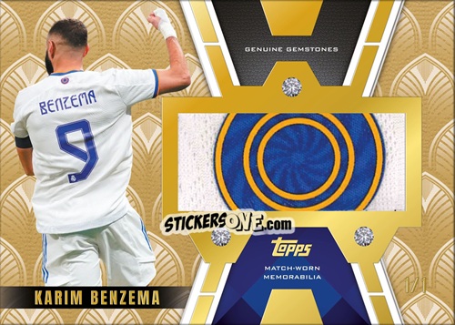 Figurina Karim Benzema - Palatial Real Madrid 2024-2025
 n. DB-KB - Topps