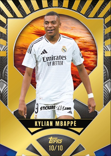 Sticker Kylian Mbappé - Palatial Real Madrid 2024-2025
 n. PP-3 - Topps