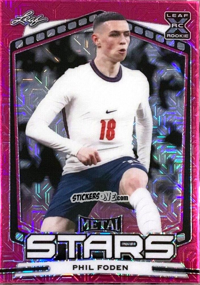 Cromo Phil Foden - Metal Stars 2022
 n. SSPM-05 - Futera