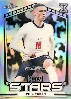 Cromo Phil Foden - Metal Stars 2022
 n. SS-05 - Futera