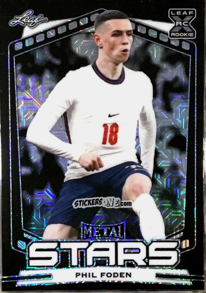 Cromo Phil Foden - Metal Stars 2022
 n. SSBLM-05 - Futera