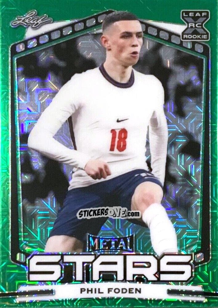 Cromo Phil Foden - Metal Stars 2022
 n. SSGRM-05 - Futera