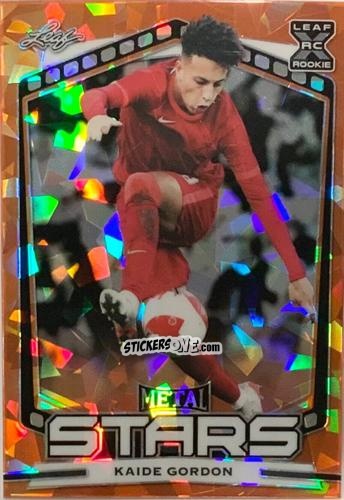 Sticker Kaide Gordon - Metal Stars 2022
 n. SSOCI-09 - Futera