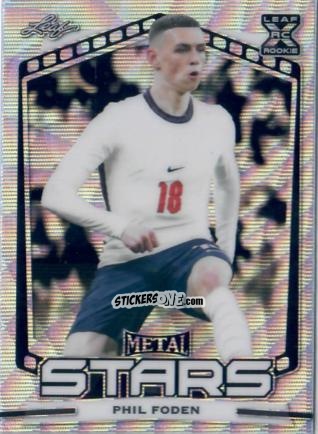 Cromo Phil Foden - Metal Stars 2022
 n. SSSW-05 - Futera