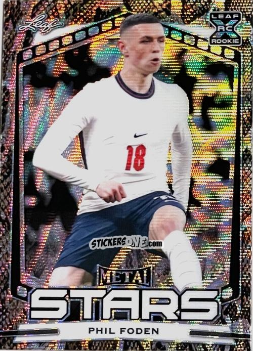 Cromo Phil Foden - Metal Stars 2022
 n. SSWA-05 - Futera