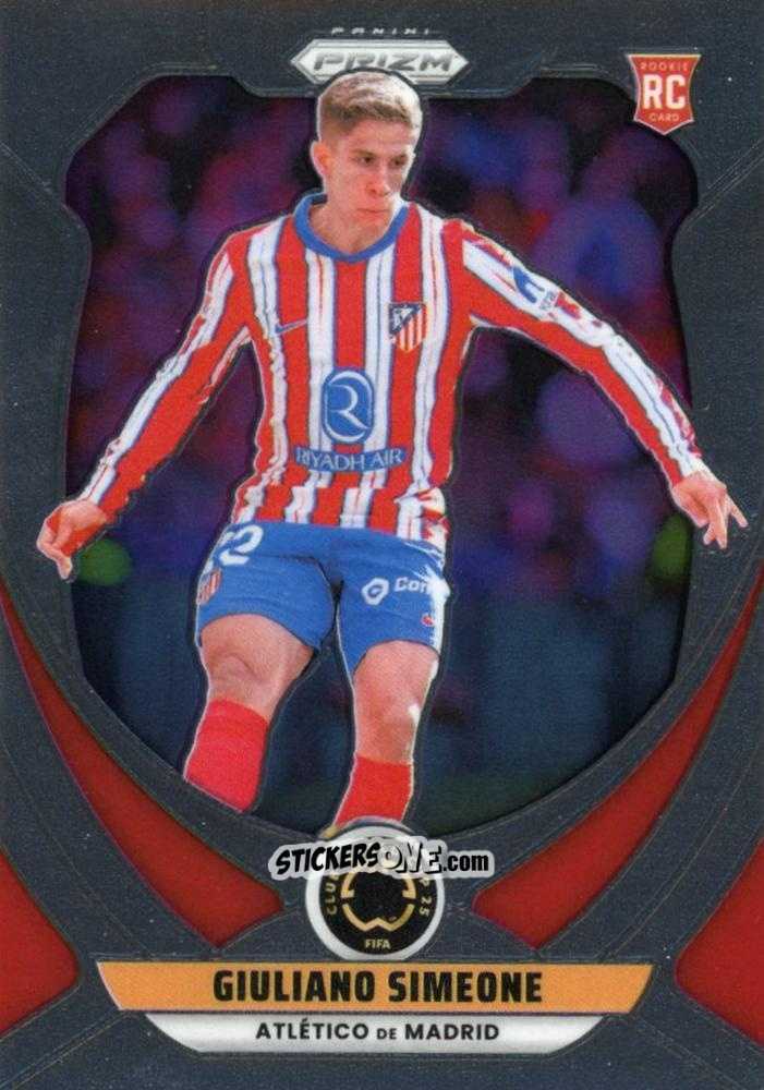 Sticker  Giuliano Simeone  - Fifa Club World Cup 2025. Prizm n. 22 - Panini