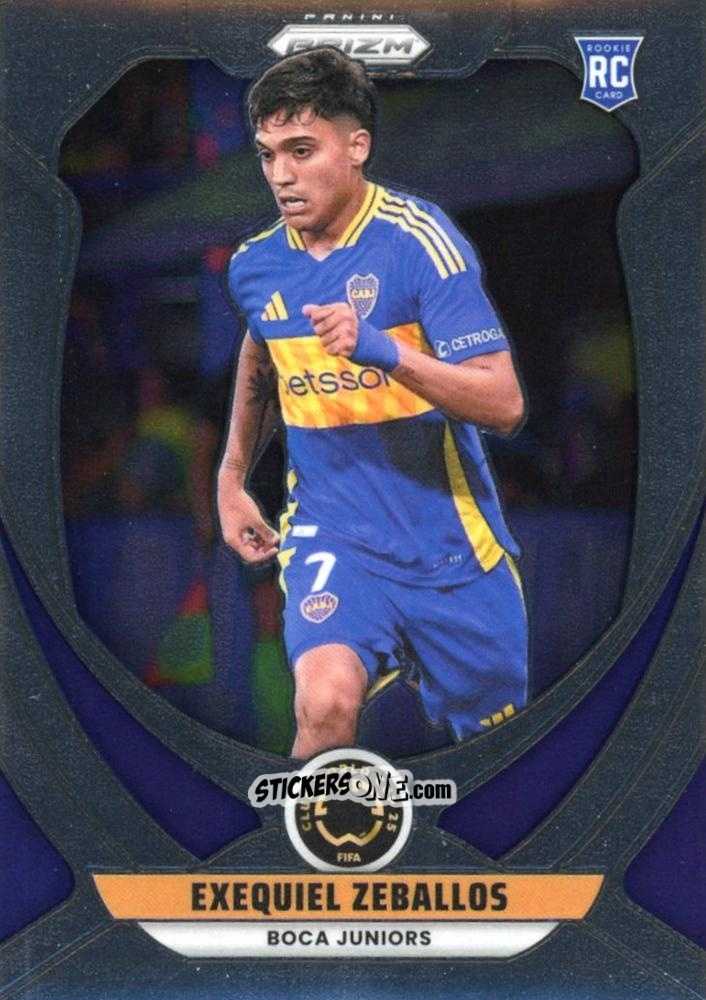 Figurina  Exequiel Zeballos  - Fifa Club World Cup 2025. Prizm n. 38 - Panini