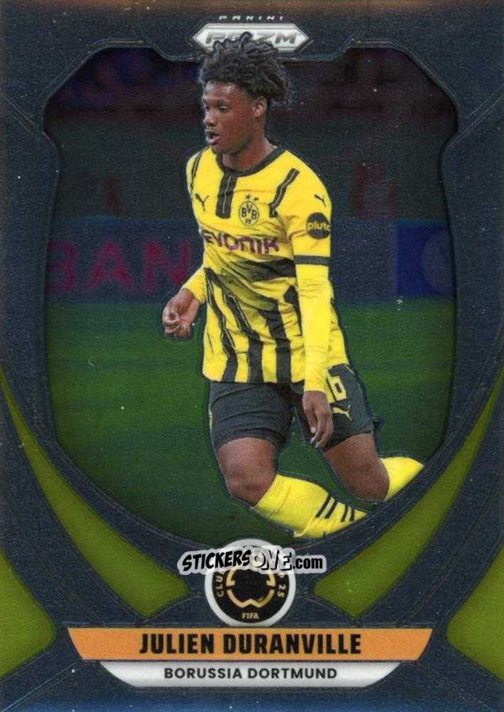 Sticker  Julien Duranville  - Fifa Club World Cup 2025. Prizm n. 48 - Panini