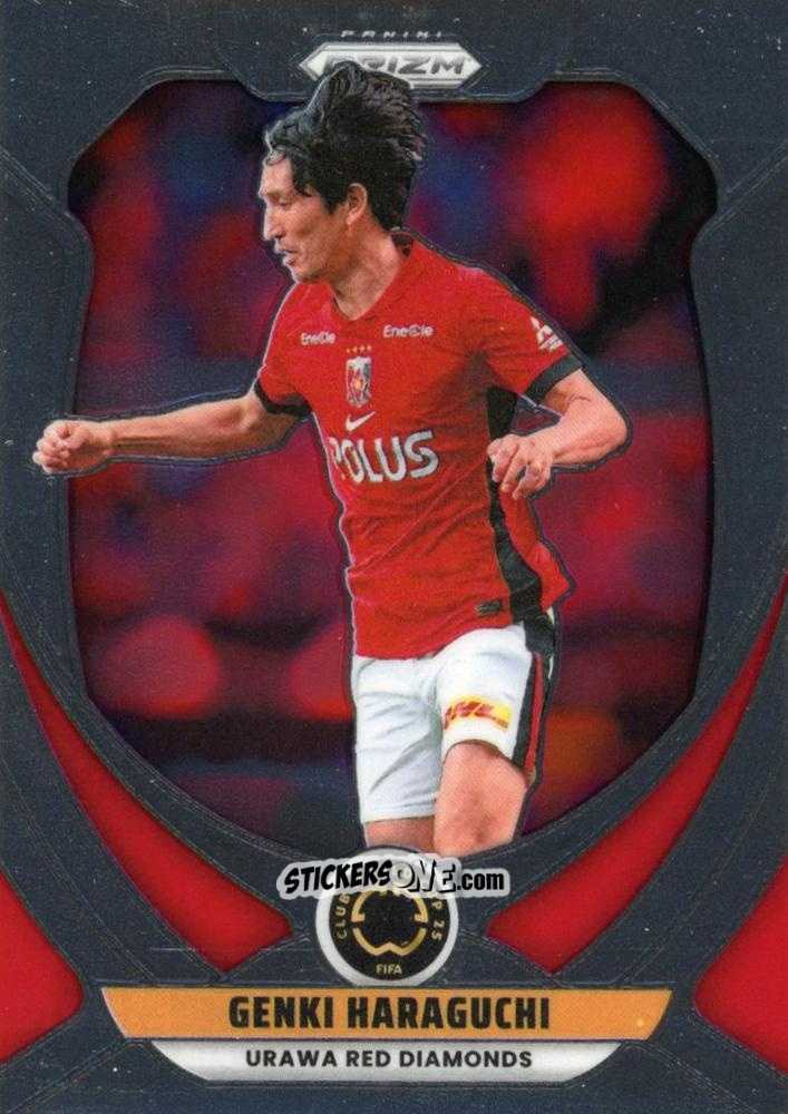 Figurina  Genki Haraguchi  - Fifa Club World Cup 2025. Prizm n. 75 - Panini