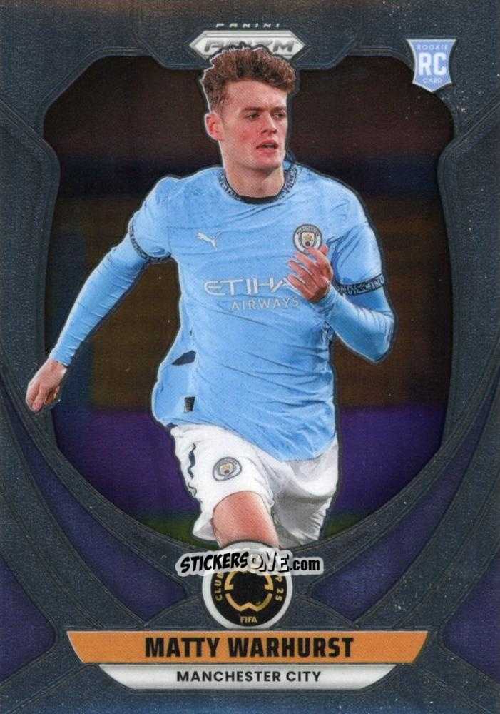 Sticker Matty Warhurst  - Fifa Club World Cup 2025. Prizm n. 140 - Panini