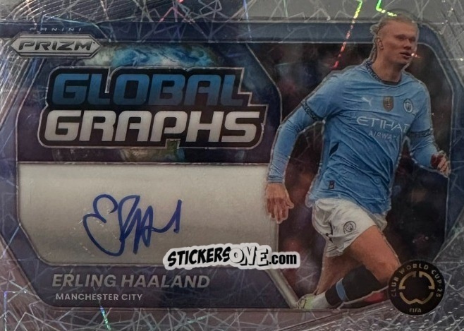 Cromo Erling Haaland - Fifa Club World Cup 2025. Prizm n. GG17 - Panini