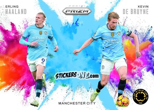 Cromo Erling Haaland/kevin De Bruyne - Fifa Club World Cup 2025. Prizm n. CBD8 - Panini