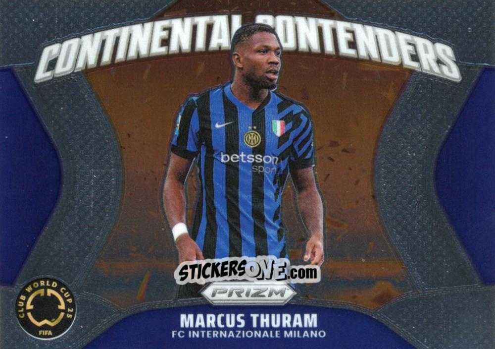 Figurina  Marcus Thuram  - Fifa Club World Cup 2025. Prizm n. CC10 - Panini