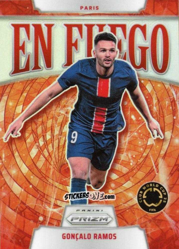 Figurina Goncalo Ramos  - Fifa Club World Cup 2025. Prizm n. EF4 - Panini