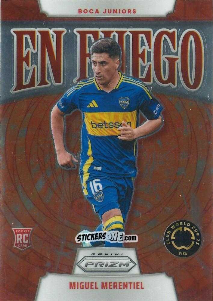 Figurina Miguel Merentiel  - Fifa Club World Cup 2025. Prizm n. EF5 - Panini
