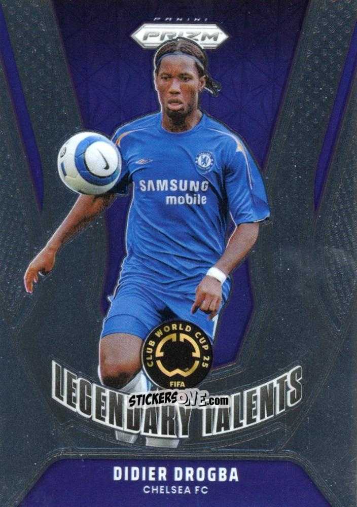 Cromo Didier Drogba  - Fifa Club World Cup 2025. Prizm n. LT4 - Panini