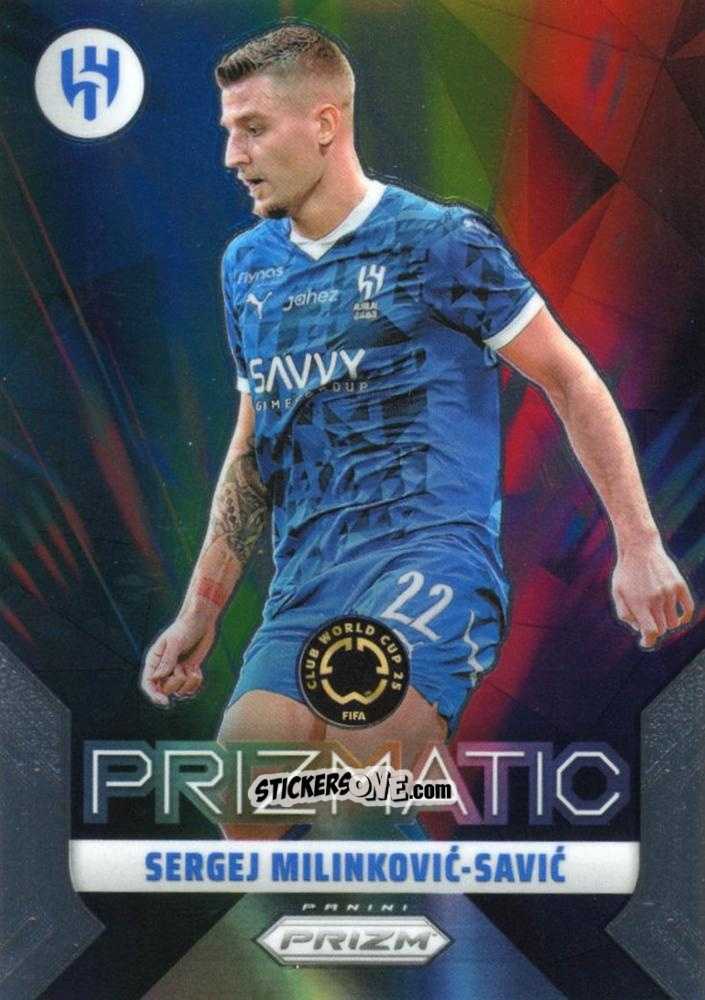 Figurina Sergej Milinkovic-Savic - Fifa Club World Cup 2025. Prizm n. PRC1 - Panini