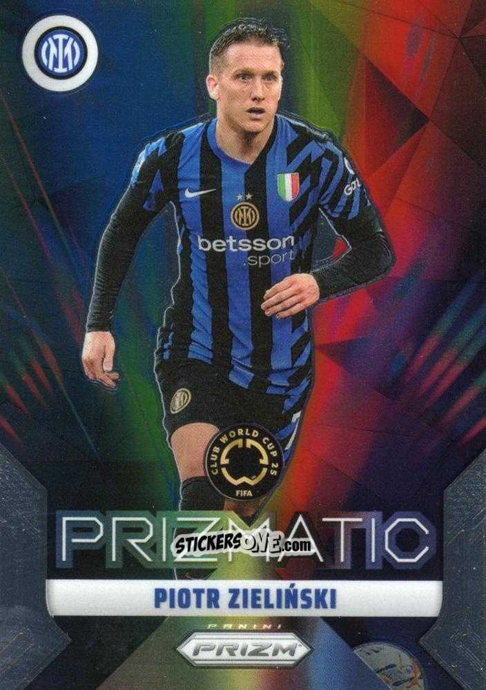 Cromo  Piotr Zielinski  - Fifa Club World Cup 2025. Prizm n. PRC11 - Panini
