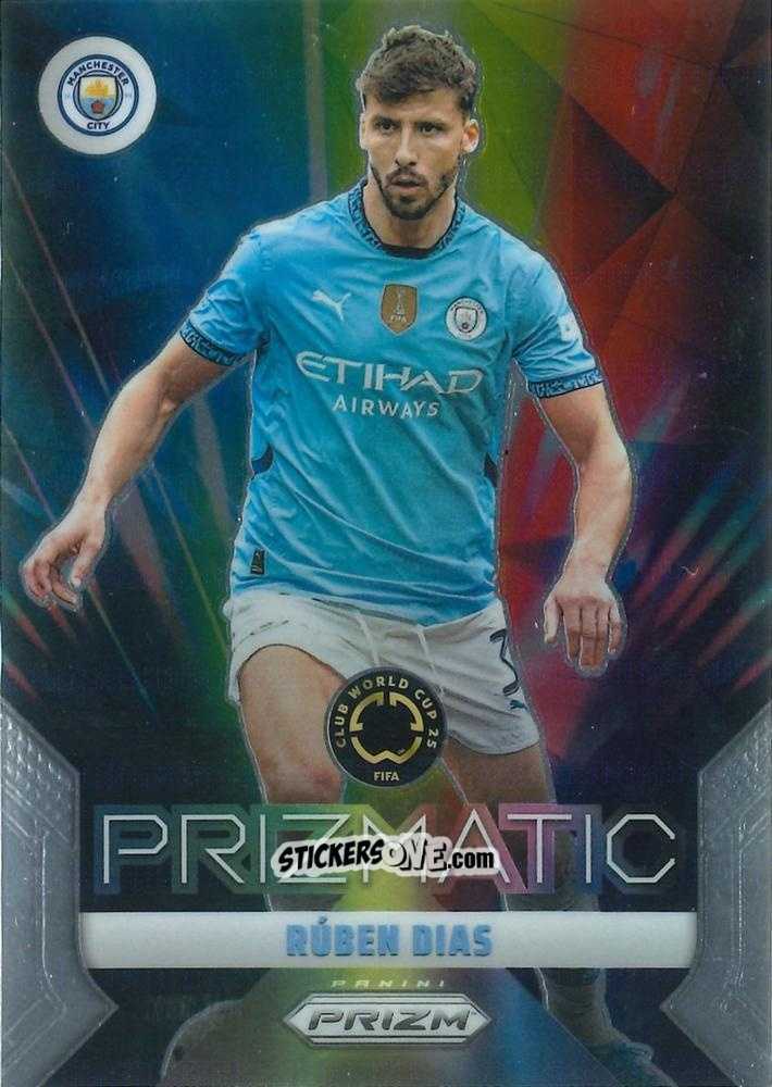 Figurina  Ruben Dias  - Fifa Club World Cup 2025. Prizm n. PRC21 - Panini