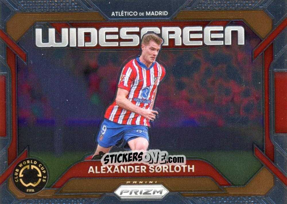 Figurina Alexander Sorloth  - Fifa Club World Cup 2025. Prizm n. W1 - Panini