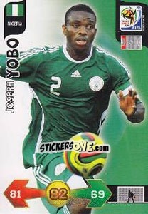 Cromo Joseph Yobo - FIFA World Cup South Africa 2010. Adrenalyn XL n. 264 - Panini