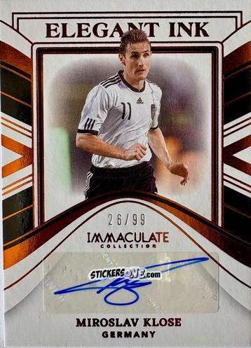 Sticker Miroslav Klose - Immaculate Soccer 2023-2024 n. EI-MK - Panini