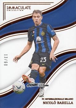 Figurina Nicolo Barella - Immaculate Soccer 2023-2024 n. 66 - Panini