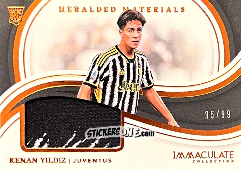 Cromo Kenan Yildiz - Immaculate Soccer 2023-2024 n. HM-KY - Panini