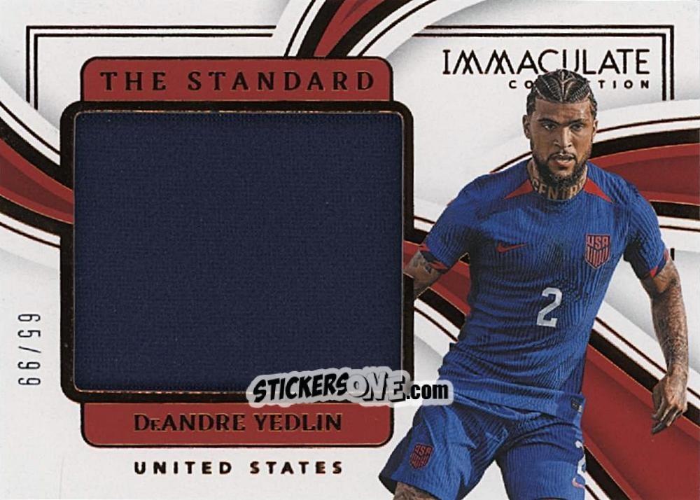 Figurina DeAndre Yedlin - Immaculate Soccer 2023-2024 n. TS-DAY - Panini