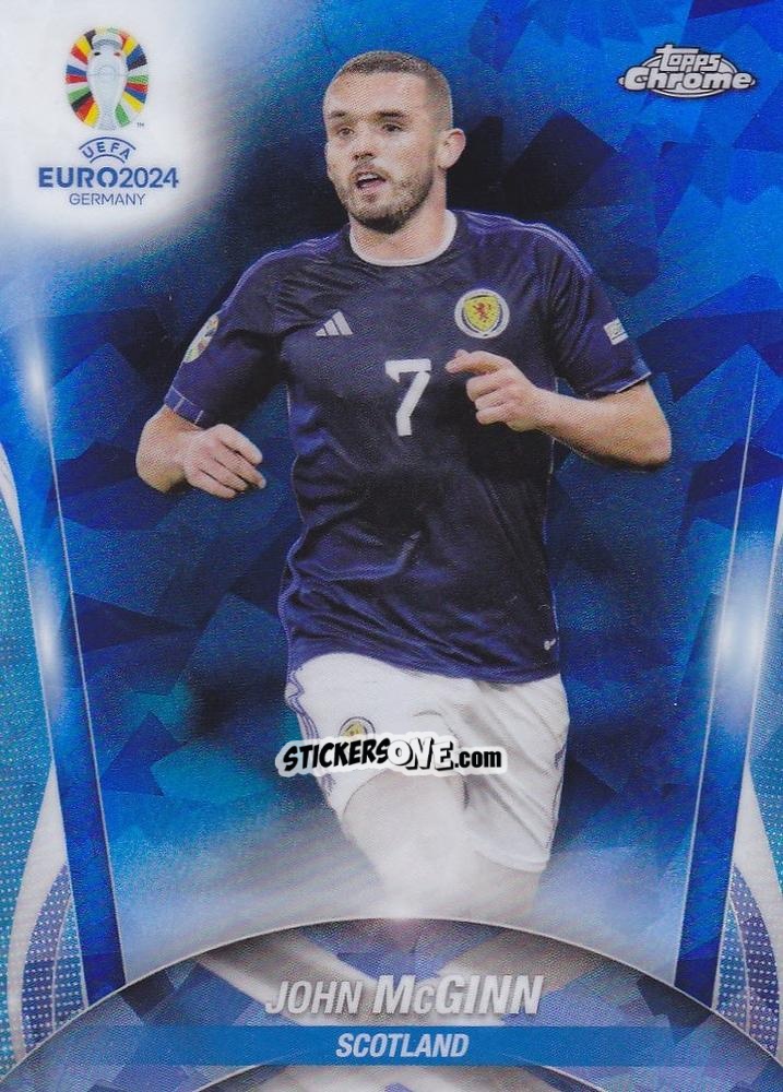 Cromo John McGinn - Chrome UEFA Euro 2024 Sapphire Edition
 n. 44 - Topps