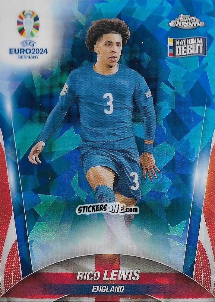 Cromo Rico Lewis - Chrome UEFA Euro 2024 Sapphire Edition
 n. 71 - Topps