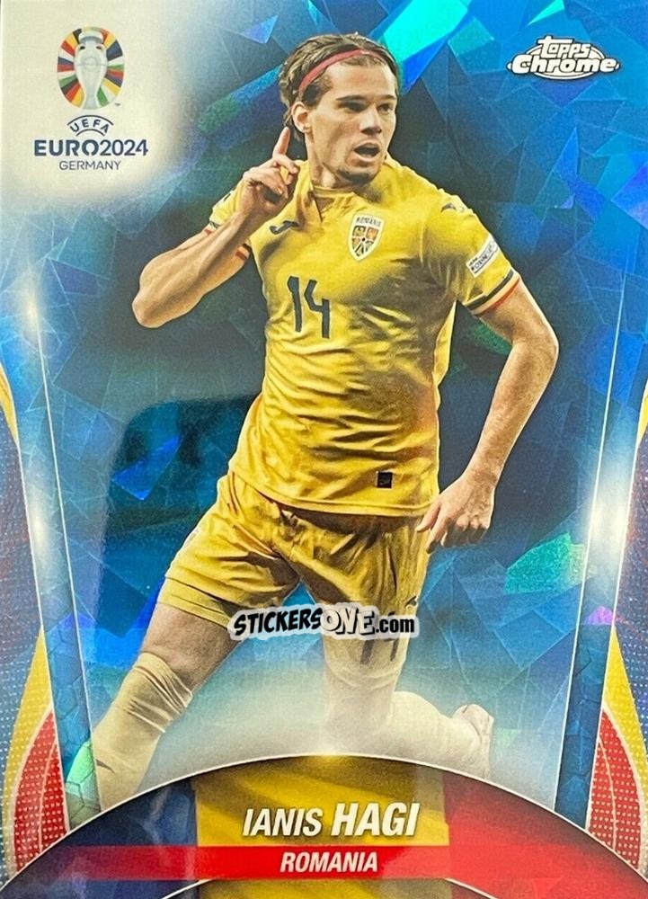 Sticker Ianis Hagi - Chrome UEFA Euro 2024 Sapphire Edition
 n. 112 - Topps