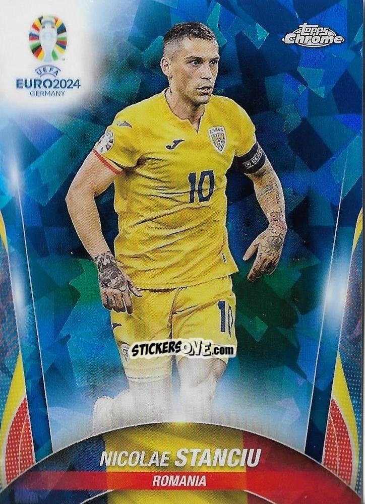 Sticker Nicolae Stanciu - Chrome UEFA Euro 2024 Sapphire Edition
 n. 150 - Topps