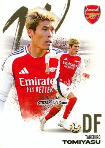 Figurina Takehiro Tomiyasu - Arsenal FX 2024-2025
 n. AFXB08 - Futera