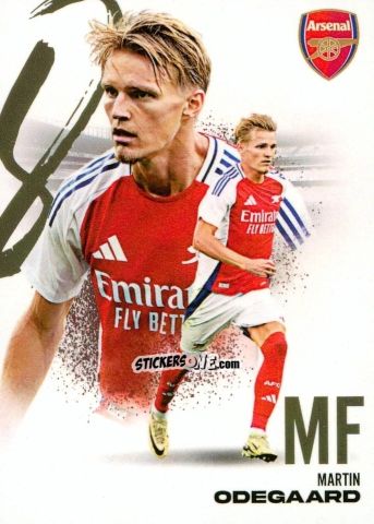 Figurina Martin Odegaard - Arsenal FX 2024-2025
 n. AFXB14 - Futera