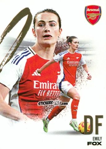 Cromo Emily Fox - Arsenal FX 2024-2025
 n. AFXB26 - Futera