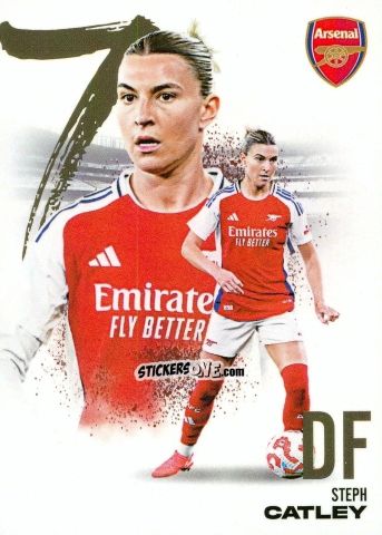 Figurina Steph Catley - Arsenal FX 2024-2025
 n. AFXB28 - Futera