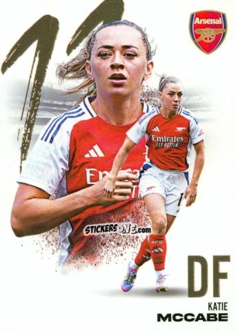 Sticker Katie McCabe - Arsenal FX 2024-2025
 n. AFXB29 - Futera