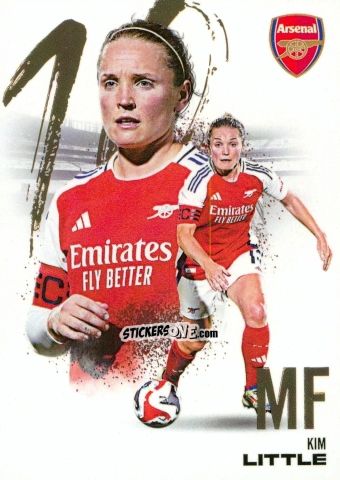 Figurina Kim Little - Arsenal FX 2024-2025
 n. AFXB31 - Futera