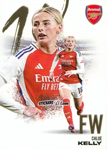 Cromo Chloe Kelly - Arsenal FX 2024-2025
 n. AFXB35 - Futera
