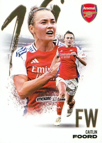 Figurina Caitlin Foord - Arsenal FX 2024-2025
 n. AFXB38 - Futera