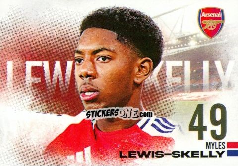 Cromo Myles Lewis-Skelly - Arsenal FX 2024-2025
 n. AFXL07 - Futera
